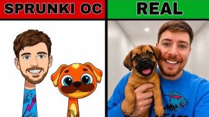 СПРУНКИ OC: Mр. БИСТ vs Chompy Chasey (ИЗ Dark Pals) В РЕАЛЬНОЙ ЖИЗНИ