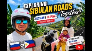 ИСХОД РУССКИХ МУЖИКОВ В ДЖУНГЛИ.  Exploring Sibulan Roads Together   Russian & Filipina Couple Vlog