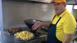 Таджик готовит: Казан-кебаб из курицы