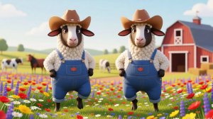 ТАНЦЫ для детей | танцы для малышей. Танцуем с овечками🐑 Весёлая ферма🚜🐾🌻🌾🌞