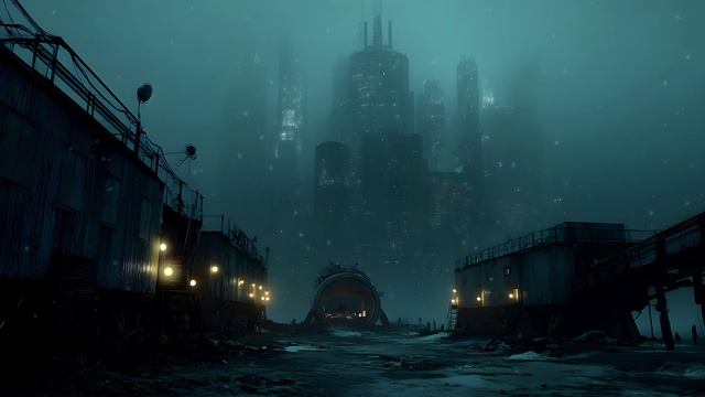 City of Neon Shadows ☢️ Immersive Dystopian Ambient Soundscape