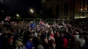 Антиправительственное шествие в Тбилиси