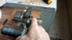 Ремонт домашних тисков без затрат.