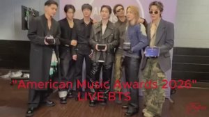 «American Music Awards 2026» LIVE BTS