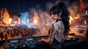 Dark Tech House 2026 Mix    Desert Canyon Festival   1 Hour Nonstop Deep Focus, Deep Work