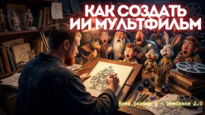 Как создать мультфильм в нейросетях. Пошаговая инструкция