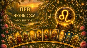 Лев ♌ Таро прогноз на июнь 2026 года