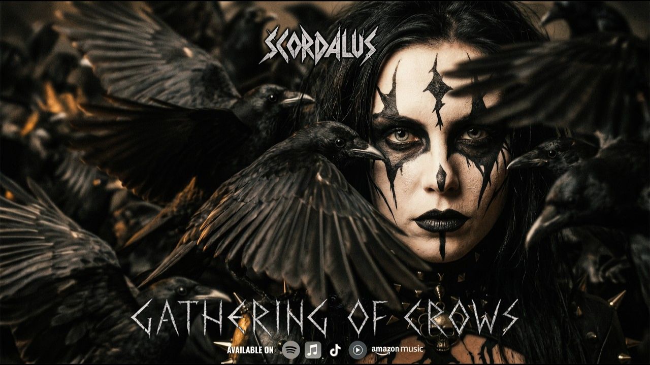 Scordalus - Gathering Of Crows (Gothic Metal Official AI Music Video)