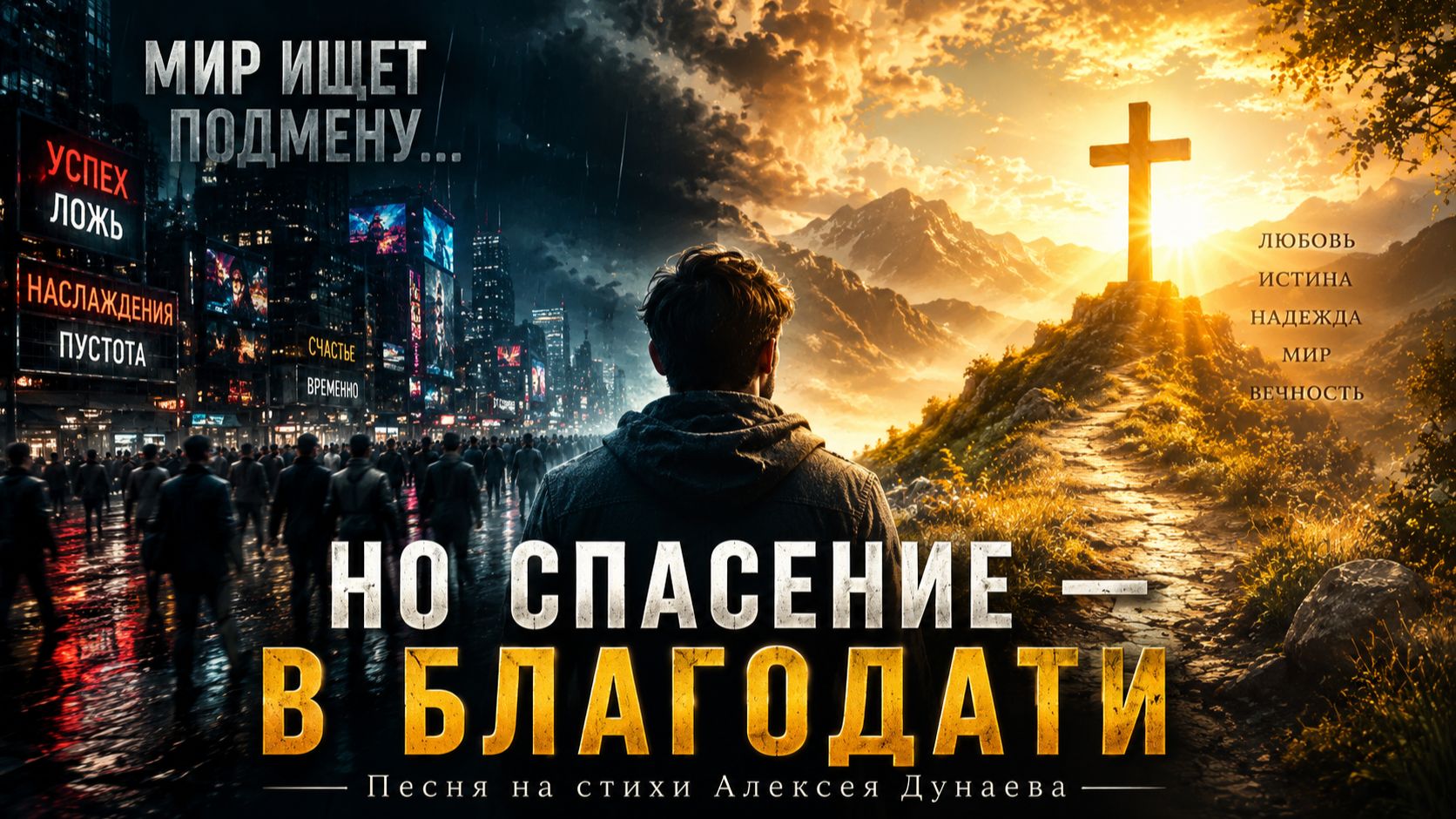 Как мало знаю я о благодати | Христианская песня о Божьей любви  Слова Алексея Дунаева