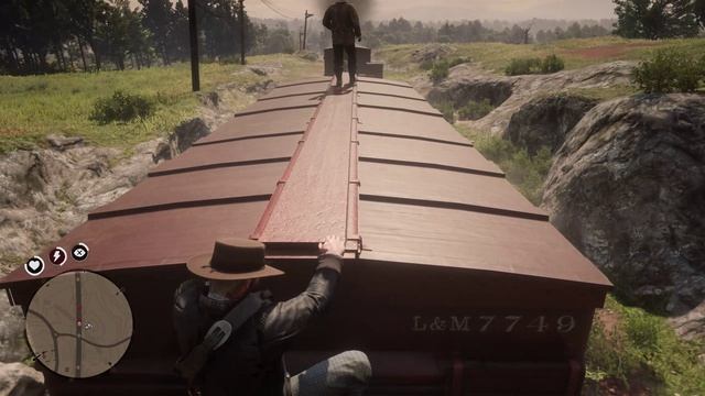 Red Dead Redemption Переезд в Лемоин.