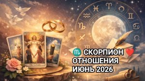 ♏ СКОРПИОН ❤️ ОТНОШЕНИЯ ИЮНЬ 2026