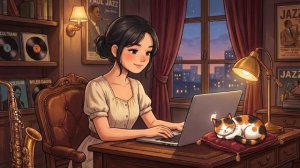 Джаз кафе. Релакс чилаут музыка для работы и учебы #музыка #видео #джаз