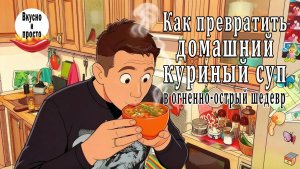 Как превратить домашний куриный суп в огненно-острый шедевр. Мой личный рецепт
