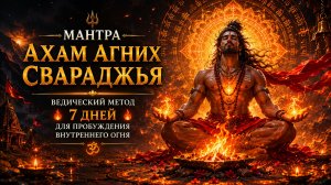 Мантра Ахам Агних Свараджья: ведический метод 7 дней для пробуждения внутреннего огня 🔥🙏