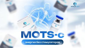 MOTS-c: энергия без стимуляторов. Как митохондриальный пептид перезапускает метаболизм