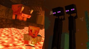 Майкрафт RTX серия 11: смерть в бастионе