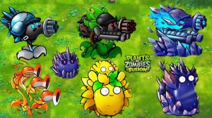 Зомби против растений Plants vs Zombies ПвЗ Растения против Зомби-2 PvZ Fusion Битва прохождение топ