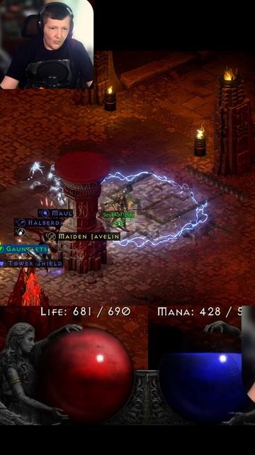 Нова Сорка на грани! ⚡️ Хардкор в Diablo 2 ROTW 💀