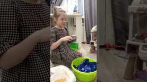 челлендж по цветам с животными