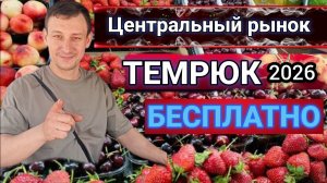 ШОК ЦЕНЫ!!😱🤯ЦЕНТРАЛЬНЫЙ РЫНОК/ТЕМРЮК/ПОЛНЫЙ ОБЗОР 2026 #голубицкая #азовскоеморе #рынок #темрюк