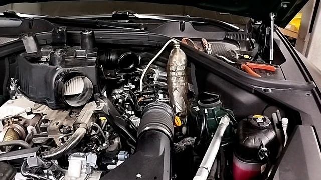 Замена топливного фильтра и простая прокачка топлива на Genesis GV80 Дизельный 3.0 D VGT. 249 л. с.