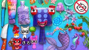 NUMBERBLOCKS 6 РУСАЛОЧКА 🧜♀️ ЕЙ СРОЧНО НУЖНО ОТЛОЖИТЬ ИКРУ ⚡️