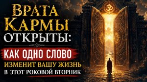 Врата кармы открыты. Как одно слово все изменит.