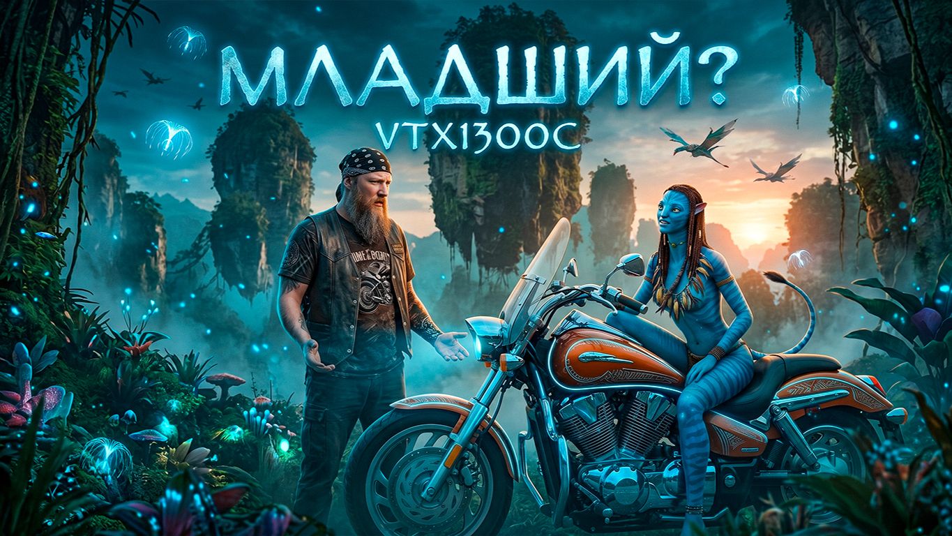 Honda VTX1300C Тест от Кости:RoadEmotional