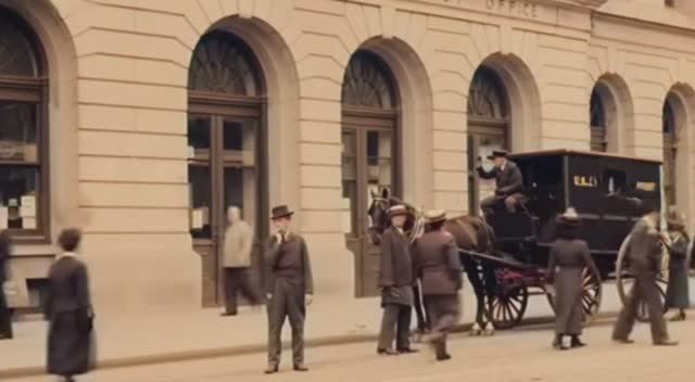 Вашингтон, округ Колумбия, 1912 год — раскрашенная версия с воссозданным звуком. Реставрация смотреть онлайн