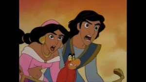 Фрагмент из фильма «Аладдин и король воров» — Возвращение Джинна (1996) Disney