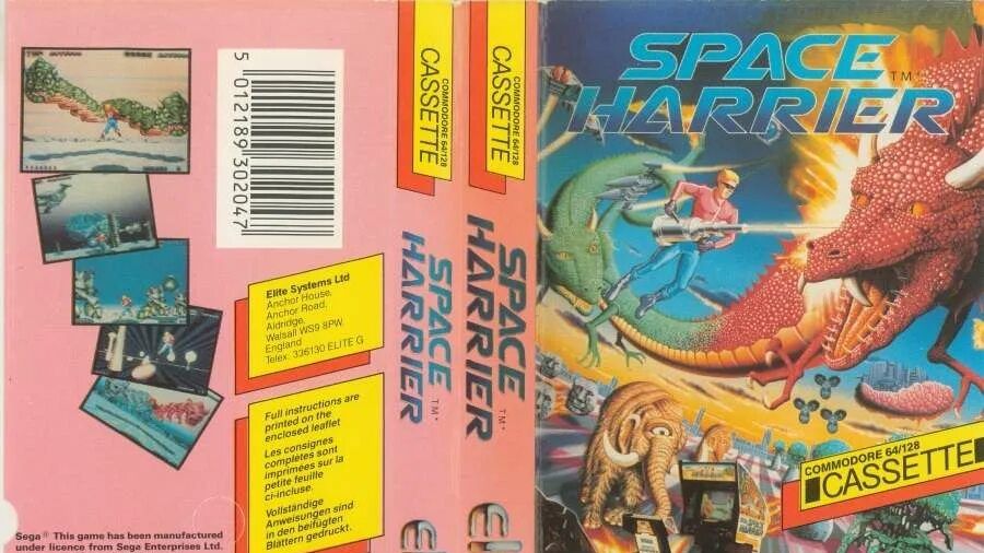 Space Harrier (NES) смотреть онлайн