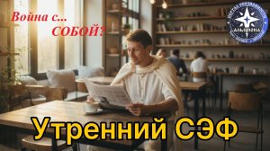 Как же победить войну... внутри Себя？ Утренний СЭФ - и курс Победа над войной!