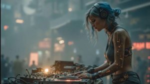 Deep Electro Vibes Futuristic Night Drive Music Rooftop Lounge Mix