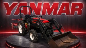 Японский мини-трактор Yanmar F-250  с куном