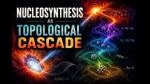 Nucleosynthesis as Topological Cascade
