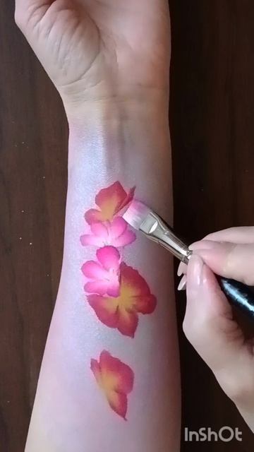 Летний аквагрим