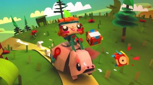 Tearaway Unfolded [PS4] Walkthrough Gameplay - Part 2