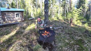 Такая солянка на природе получается только на костре! Ужин на природе в Коми. 4 серия