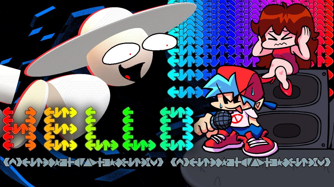 FNF: Thearchy НА 26 КЛАВИШАХ! 🤯 Безумный спам стрелок и самый хардкорный мод от @ioligoni