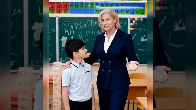 Поздравление от пеового учителя. смотреть онлайн