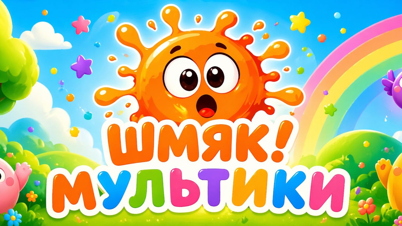 ШМЯК! ТАНЕЦ, МУЛЬТИКИ ДЛЯ ДЕТЕЙ, ЗАЮШКА ТАНЦУШКА