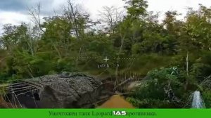 🇷🇺🔥🇩🇪 Немецкий Leopard 1A5 уничтожен на «дороге смерти» у Константиновки