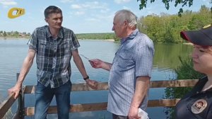 СОТРУДНИКИ МЧС ЖЕЛЕЗНОГОРСКА ПРОВЕЛИ РЕЙД ПО ПРАВИЛАМ БЕЗОПАСНОГО ПОВЕДЕНИЯ НА ВОДОЕМАХ