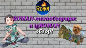 Обзор на ROMAN-мегаобзорщик и igROMAN.
