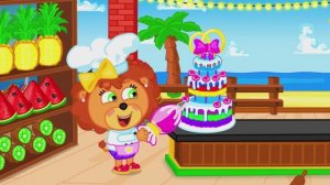 Маленькие помощники! Львята учатся готовить вкусную еду 🦁 Мультфильм для детей