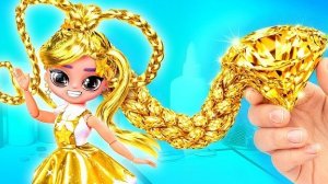 Картонные, пушистые и золотые образы для Кейпоп охотниц на демонов и Lily Lovebraids!