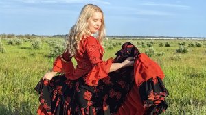 Елена и Альфлев Сапфир Меколь для конкурса Цыганочка