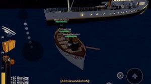 Сегодня я поиграл в игру Титаник роблокс