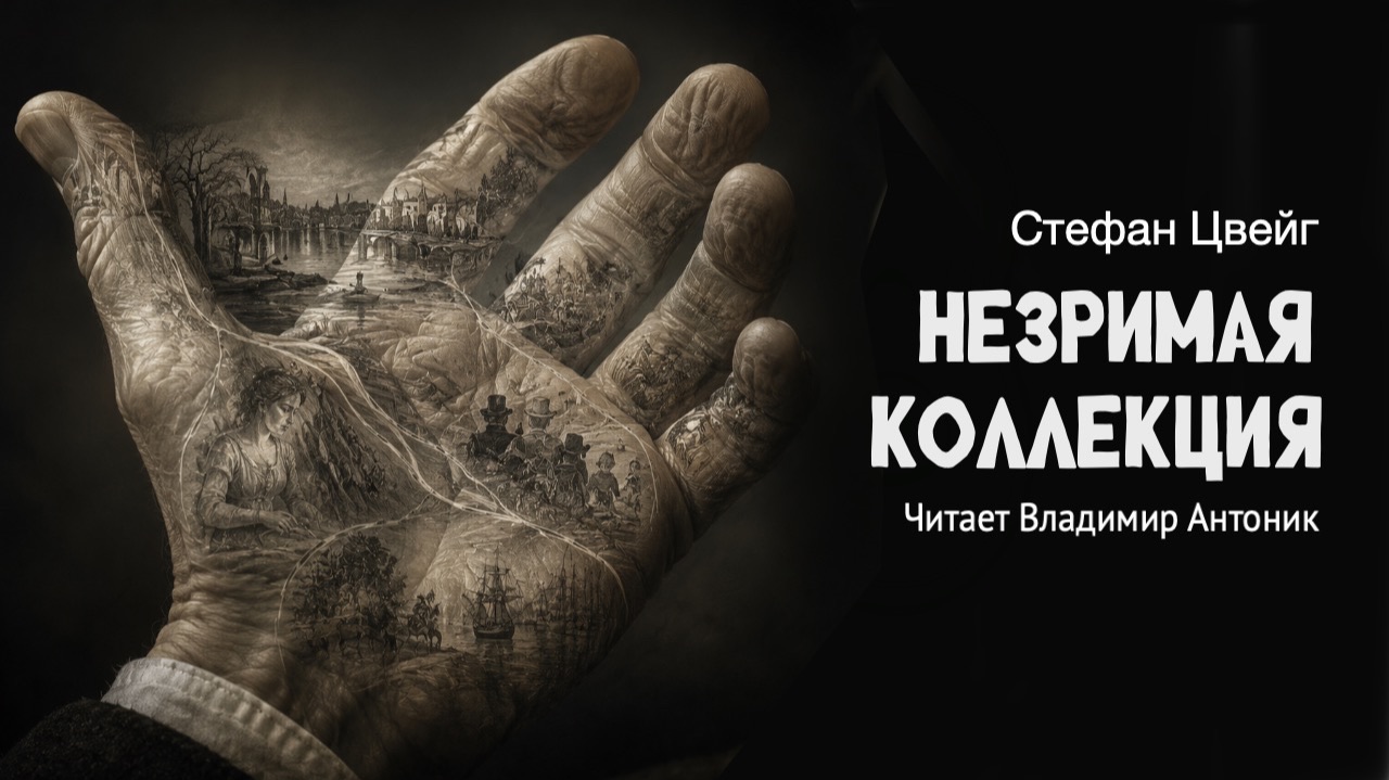 «Незримая коллекция». Стефан Цвейг.  Читает Владимир Антоник. Аудиокнига.