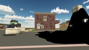 Я VS монстра.